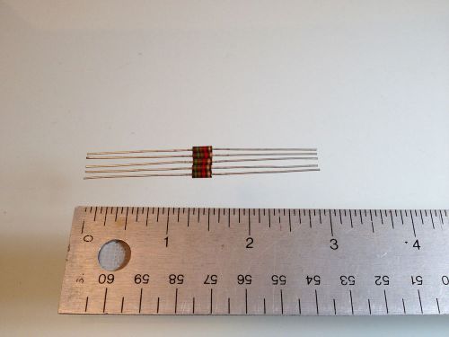 5.1k ohm 1/4 watt 5% Allen &amp; Bradley Resistor (5 pack)