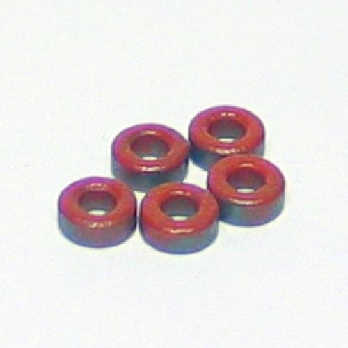 Toroids t25-2 1000 pcs torroids new inductor conductor red for sale