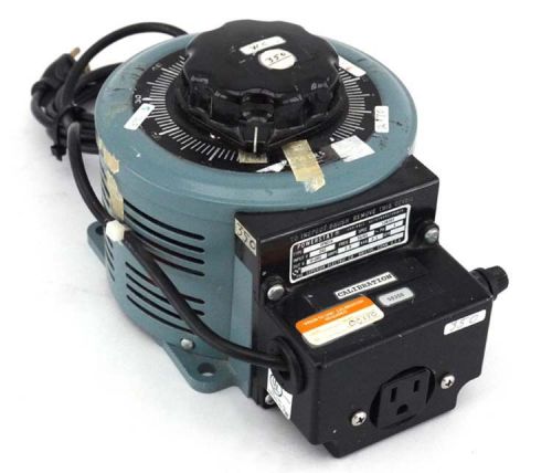 Superior powerstat 226 3pn226 0-240v single-phase 2.1kva variable transformer for sale