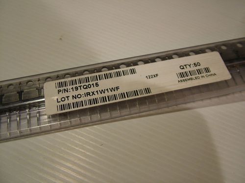 schottky rectifier power diode 15V 19A TO220  LOT OF 50 PCS IR 19TQ015