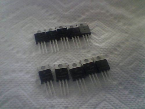 5 pairs of TIP bipolar power transistors( 5 TIP 42C and 5 TIP 41C)