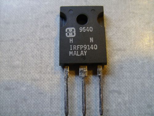 IRFP9140 MOSFET transistor 100V, 23 Amp 140 watt.