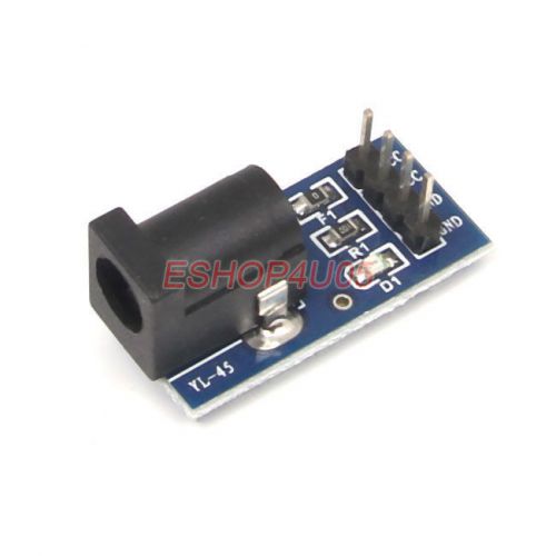 new DC-005 DC Power Convertor Adapter Module 5.5 * 2.1MM for PCB Bread board