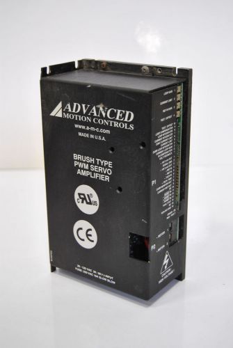 Amc brush type pwm servo amplifier 16a20act x13 (s17-t-19e) for sale