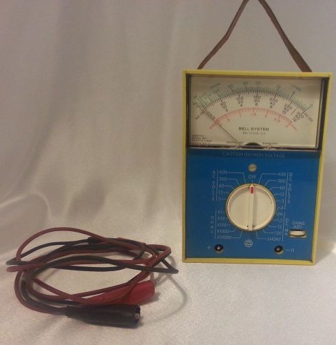 Bell System OHMS Meter - Rare Find - 1970&#039;s Era