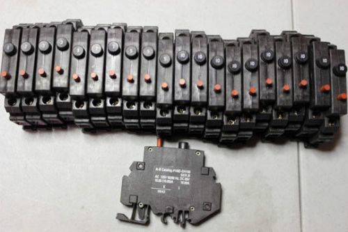 Allen Bradley 1492 Series Circuit Breakers - Various lot of 21