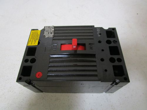 GENERAL ELECTRIC THED136020 CIRCUIT BREAKER *NEW OUT OF BOX*