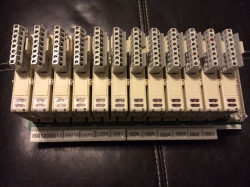 Opto 22 Rack SNAP I/O Loaded!! 12 SNAP-IDC5SRC WORKING