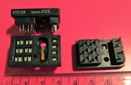 Connector Relay Socket,TE/Potter Brumfield,27E129,16 Pin,SKT 4 POS Solder,5 Pcs