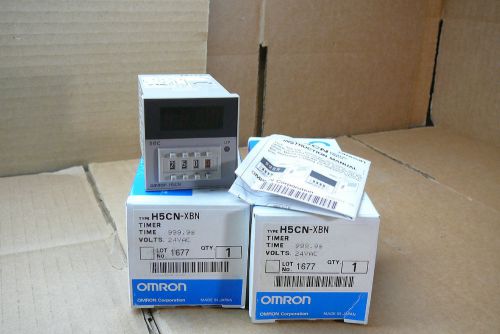 H5CN-XBN-AC24 Omron New In Box Digital Timer H5CNXBNAC24