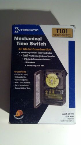 Intermatic T101 24 HR Dial time switch SPST. Made in USA