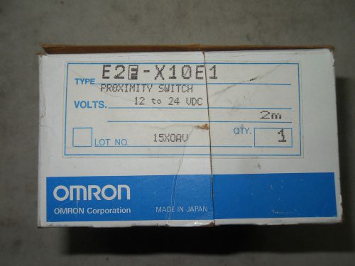 (x5-10) 1 nib omron e2f-x10e1 proximity switch for sale