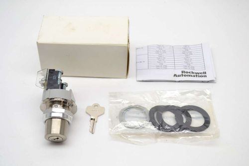 Allen bradley 800t-h32a key selector 2 position cylinder lock t switch b421188 for sale