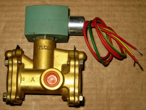 Asco - 3 way brass solenoid valve - #8316c14 with mp-c-080 coil for sale