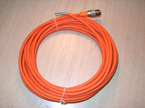 LUMBERG CABLE RKT 4-21/7.5M 4 WIRE M12 PLUG 7.5M LONG **NEW**