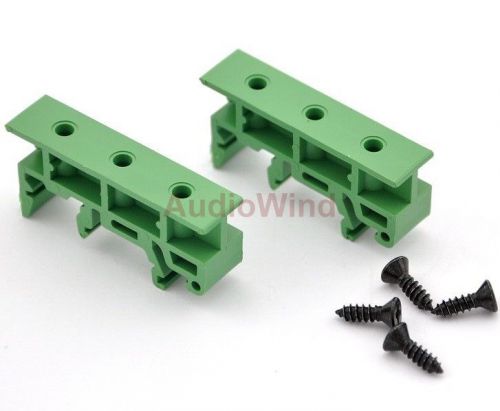 5 Sets DIN Rail Mounting Adapters (Feet), for 35 / 32 / 15mm DIN rail.