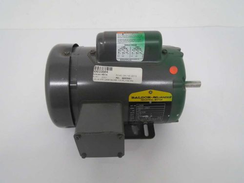 Baldor l3406 1/3hp 115/230v-ac 1725rpm 48 1ph ac electric motor b421152 for sale