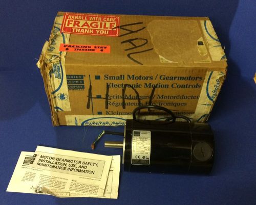 New Bodine Electric Small DC Motor Type 42A5BEPM ~ 130V ~ 1/4 HP ~ 2500 RPM
