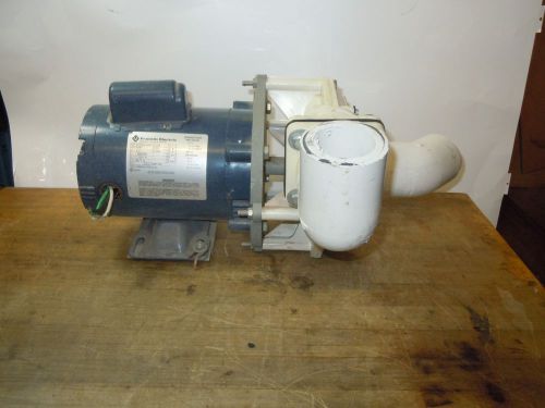 Franklin electric 4103010434 motor 1/2 hp w/ jacuzzi pump 4580000 assembly 0.5 for sale