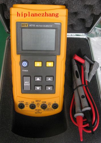 Hi-accuracy 0.02% voltage current source 0-24ma 10v process loop calibrator h715 for sale