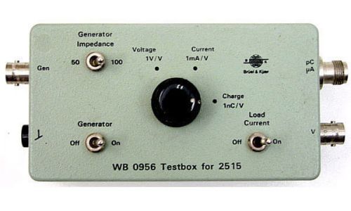 Bruel &amp; Kjaer 2515 Charge Amp Calibrator / Testbox