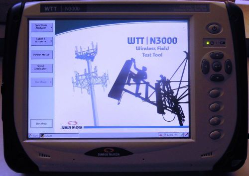 Clean Sunrise Telecom WTT N3000 Wireless field test tool-Unknown working Conditi