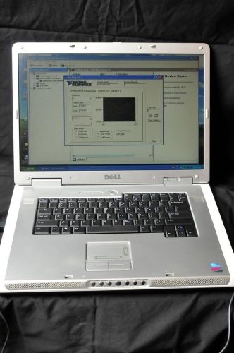 National, pcmcia, daqcard-1200,with ni-daq software and dell 9300 17&#034; laptop for sale