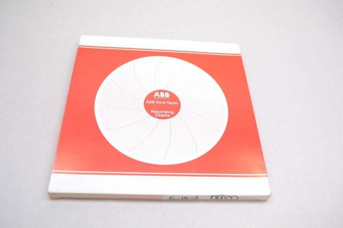NEW ABB OP3302 CIRCULAR RECORDING CHART DATA ACQUISITION AND RECORDERS D433456