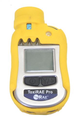 Rae toxirae pro o2 wireless gas monitor &amp; oxygen sensor pgm-1820 / warranty for sale
