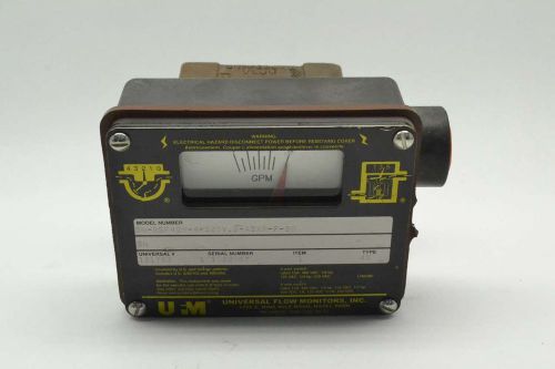 Universal flow monitors sn-bsf4gm-4-320v.9-a3xr-f-2dc 0-4gpm flow meter b423673 for sale