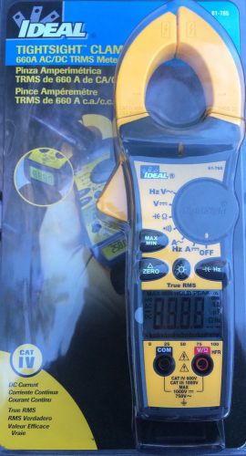 Ideal 61-765 660A Clamp on meter with tightsight view