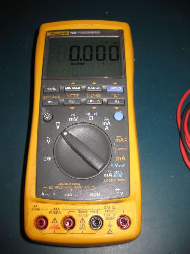Used fluke 789 process meter processmeter (lot#f12-2) for sale