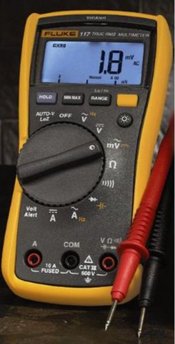 Fluke 117 electrician’s multimeter with non-contact voltage for sale