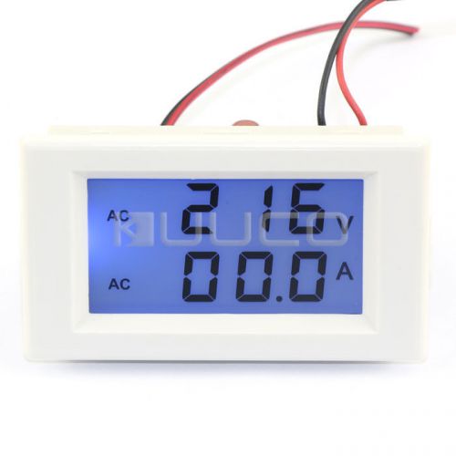 2in1 100-300v/50a digital voltmeter amperemeter +ac voltage and current sensors for sale