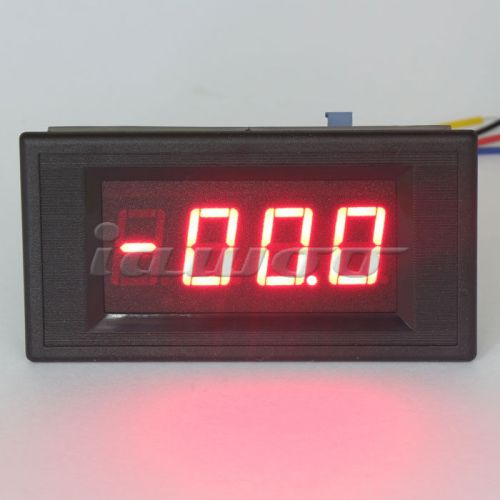 DC Digital Ammeter 5V 50A 0.56&#034; Red LED Amp Panel Meter Tester Current Monitor
