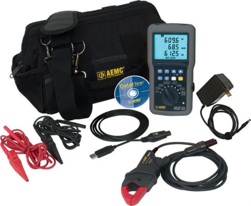 Aemc 8220 with mn93 power quality meter model 8220 w/mn93 (240a) for sale
