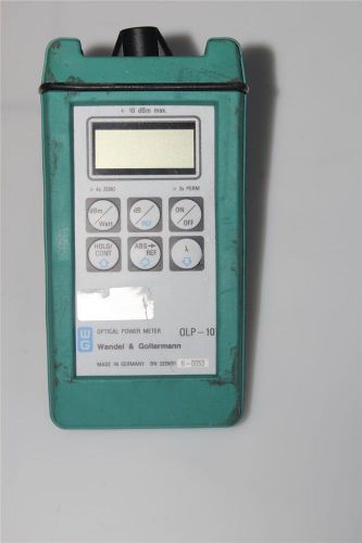 Wandel &amp; goltermann optical power meter olp-10  wg for sale