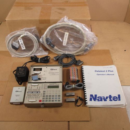 GN NAVTEL Datatest 2 Plus V.35 RS232 High Speed Bert Adapter + Accessories