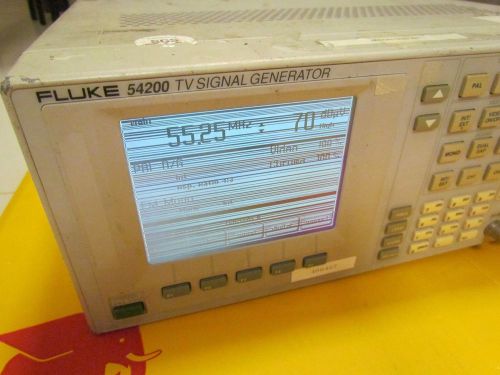 Fluke 54200 54200PH1 TV Signal Generator need repair