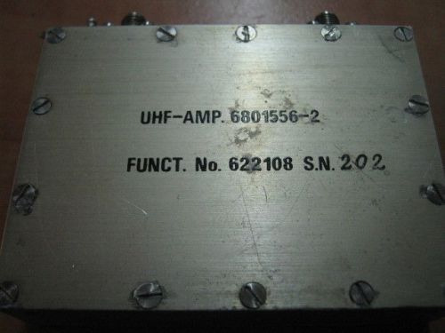 Microwave UHF Amplifier 185-232 MHz 27dB 30dBm TESTED