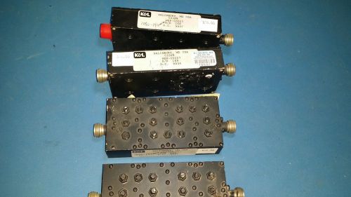 K&amp;L WSF-00007 - PCS Fullband Receive Filter (1850-1910 MHz) LOT of 4