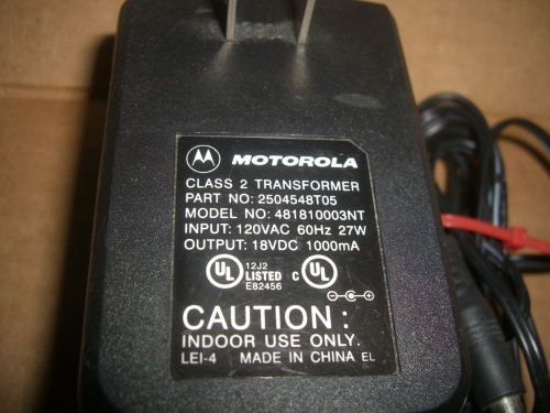Original motorola 2504548t05  481810003nt power supply for sale