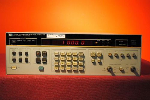 Hp 3325a synthesized function generator, standard for sale