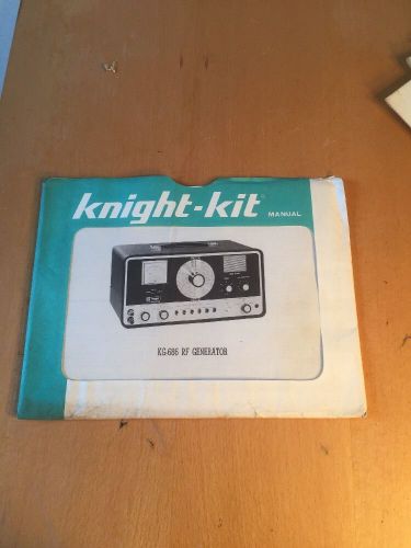 Knight KG-686 RF Generator Manual
