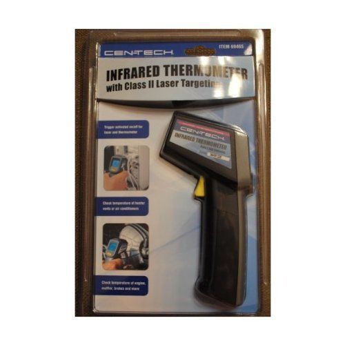 Infrared Thermometer with Class II Laser Targeting-Cen-tech New