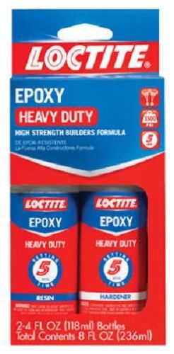Henkel, Loctite, 7 OZ, Heavy Duty Epoxy Glue, 2 Part Adhesive
