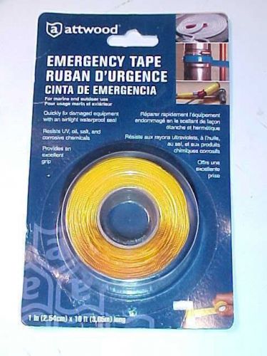 Emergency Repair Tape Self-Fusing Silicone Tape 10&#039; x 1&#034; Marine &amp; Outdoor Use