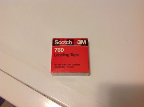 Scotch 760 labeling tape 3/4&#034; x 288&#034; blue, new old stock for sale