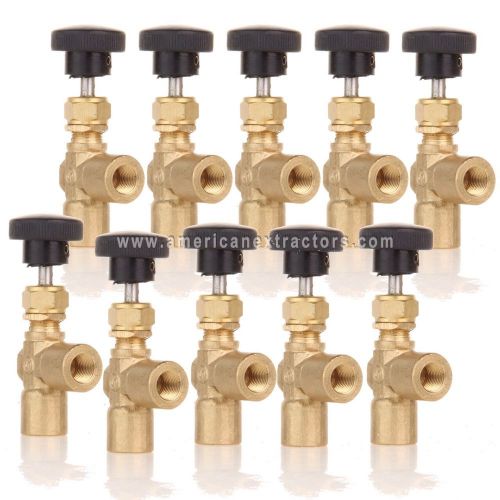 Brass needle valves heat bypass carpet cleaning truck mount 122440 prochem mytee for sale