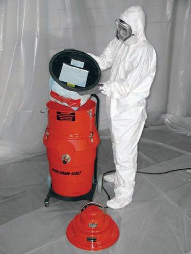 Hepa vacuum dry abatement work; asbestos, lead, concrete dust/ silica, etc for sale